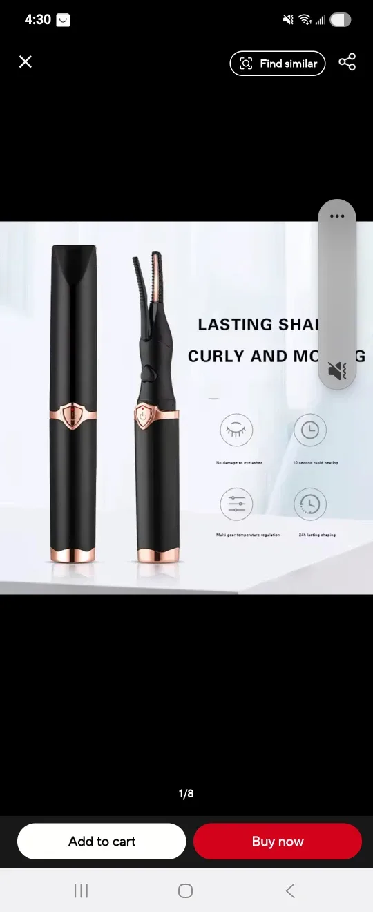 Heated Eyelash Curler image indicator(3)