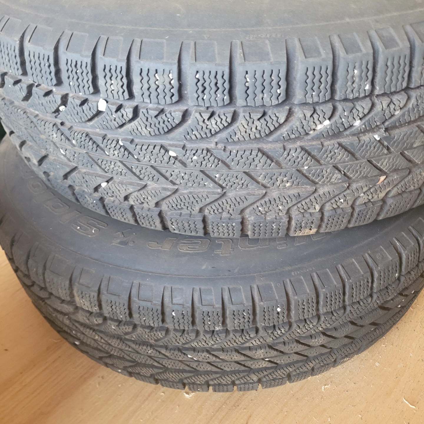 BFGoodrich Winter Tires on Steel Rims - 16x6 1/2 5x127