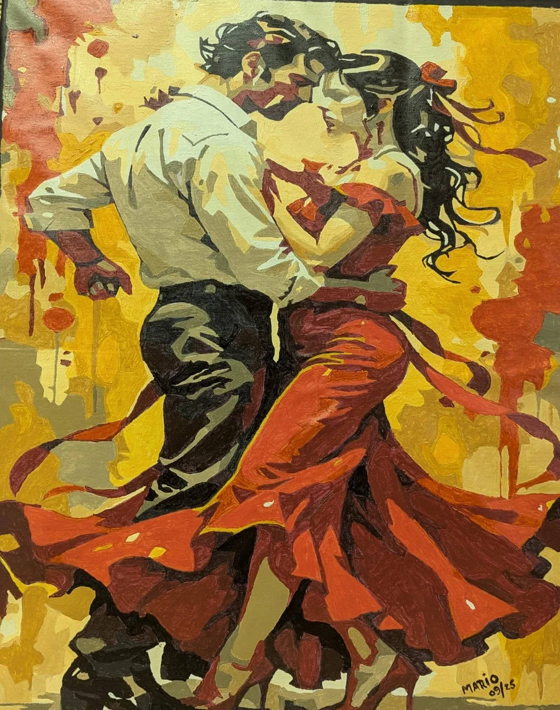 Tango/Flamengo dancers