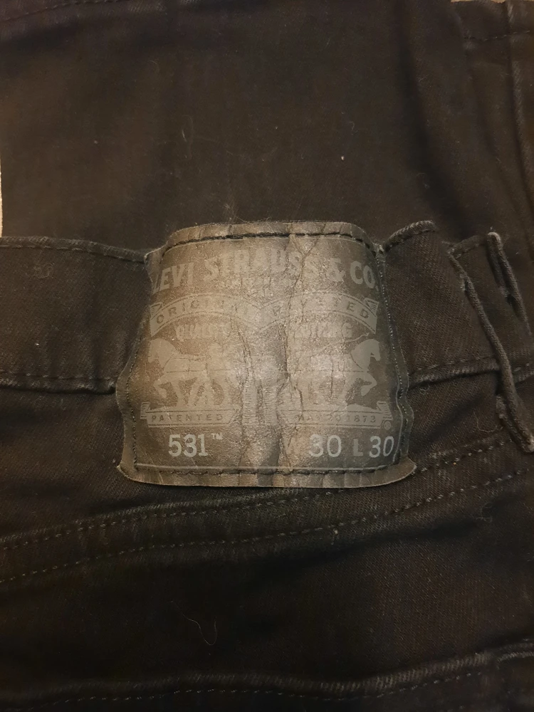 $20 Levi's 531 Denim Pants  Black Size 30×30 - photo 2