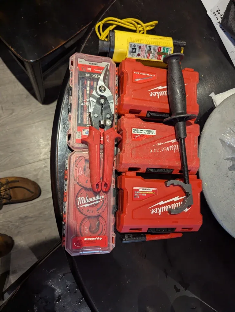 Milwaukee Hole Dozer Set & Snips