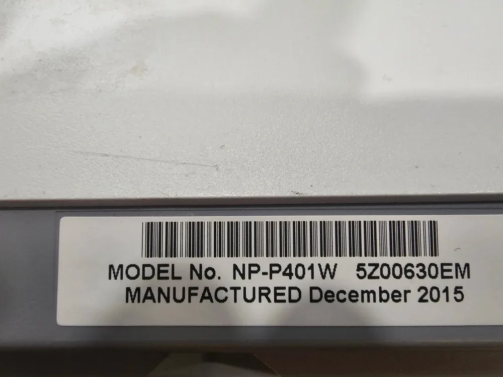 NEC NP-P401W Projector image indicator(3)