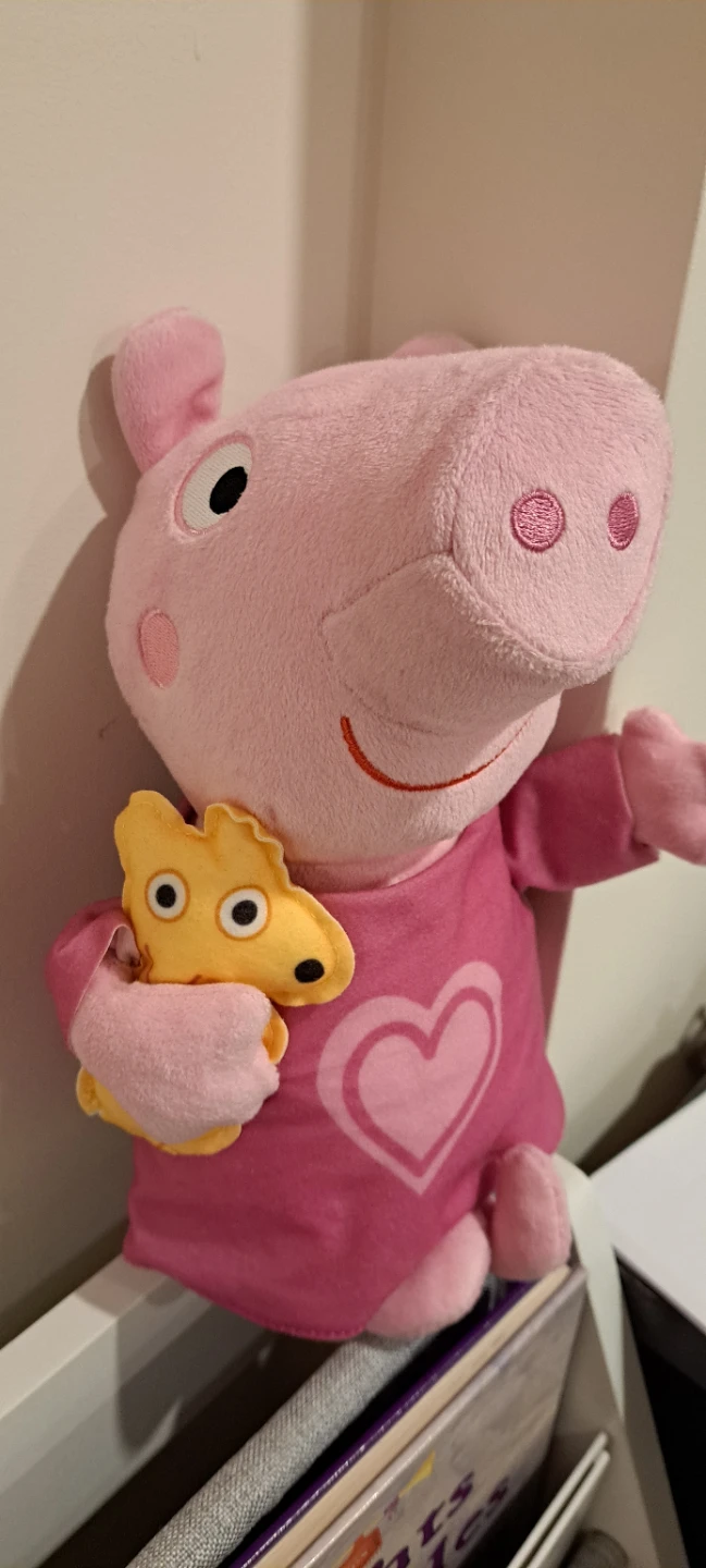 Peppa Pig Bedtime interactive plush