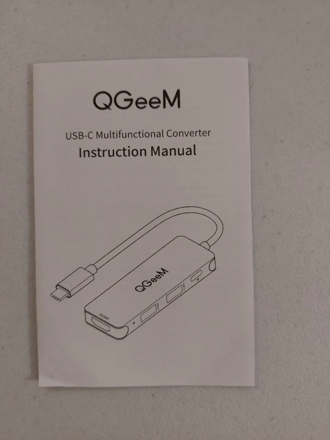 QGeeM USB-C 4Port Converter - New in Box! image indicator(2)