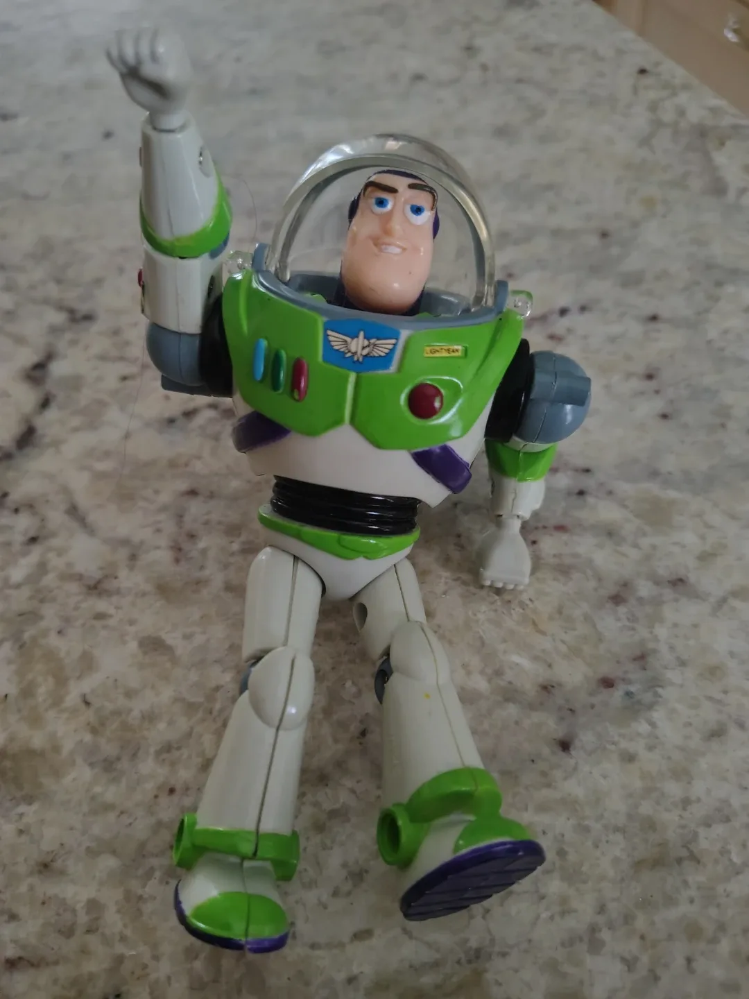 2 Vintage Buzz Lightyear Figurines – Rare + Working Parts image indicator(6)