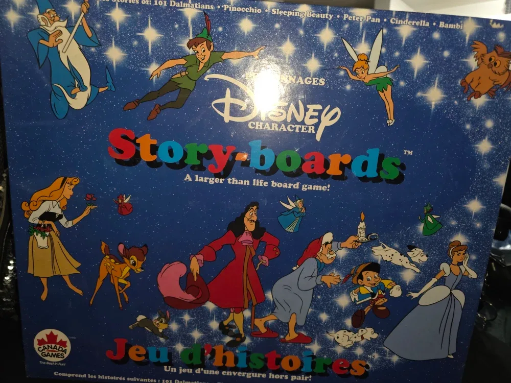 Disney Storyboards qBoard Game