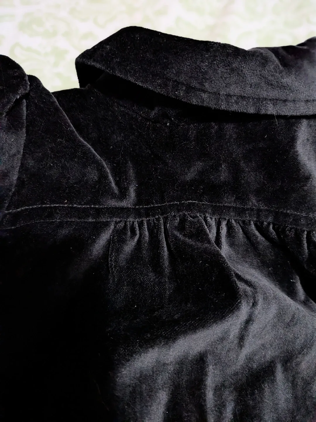 Carter's Black Velvet Girls' Jacket - Size 12 image indicator(5)