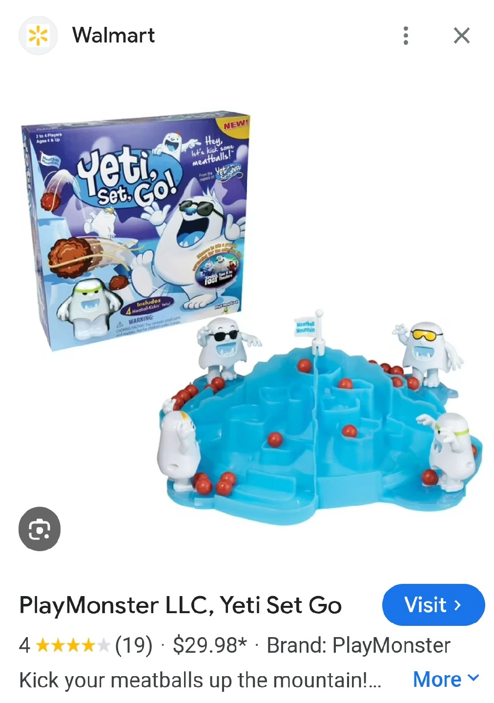 Yeti Set Go! Board Game - Ages 4+ - photo 2