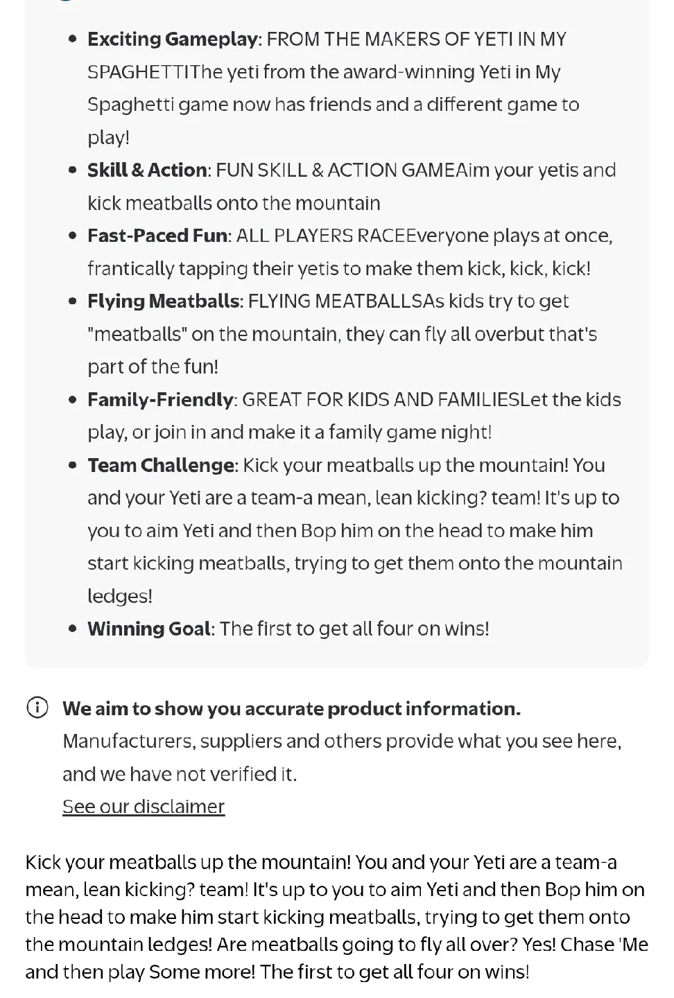 Yeti Set Go! Board Game - Ages 4+ image indicator(3)