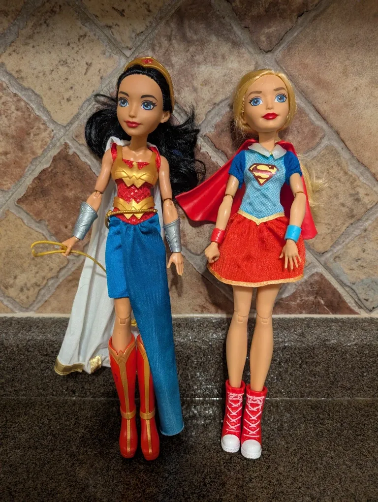 Wonder Woman & Supergirl Dolls