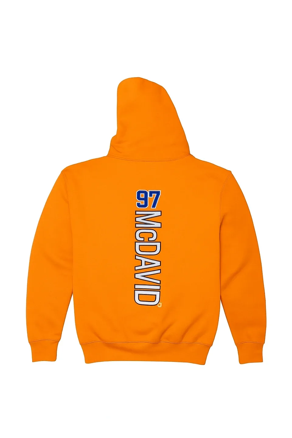 Edmonton Oilers McDavid #97 Orange Hoodie image indicator(2)