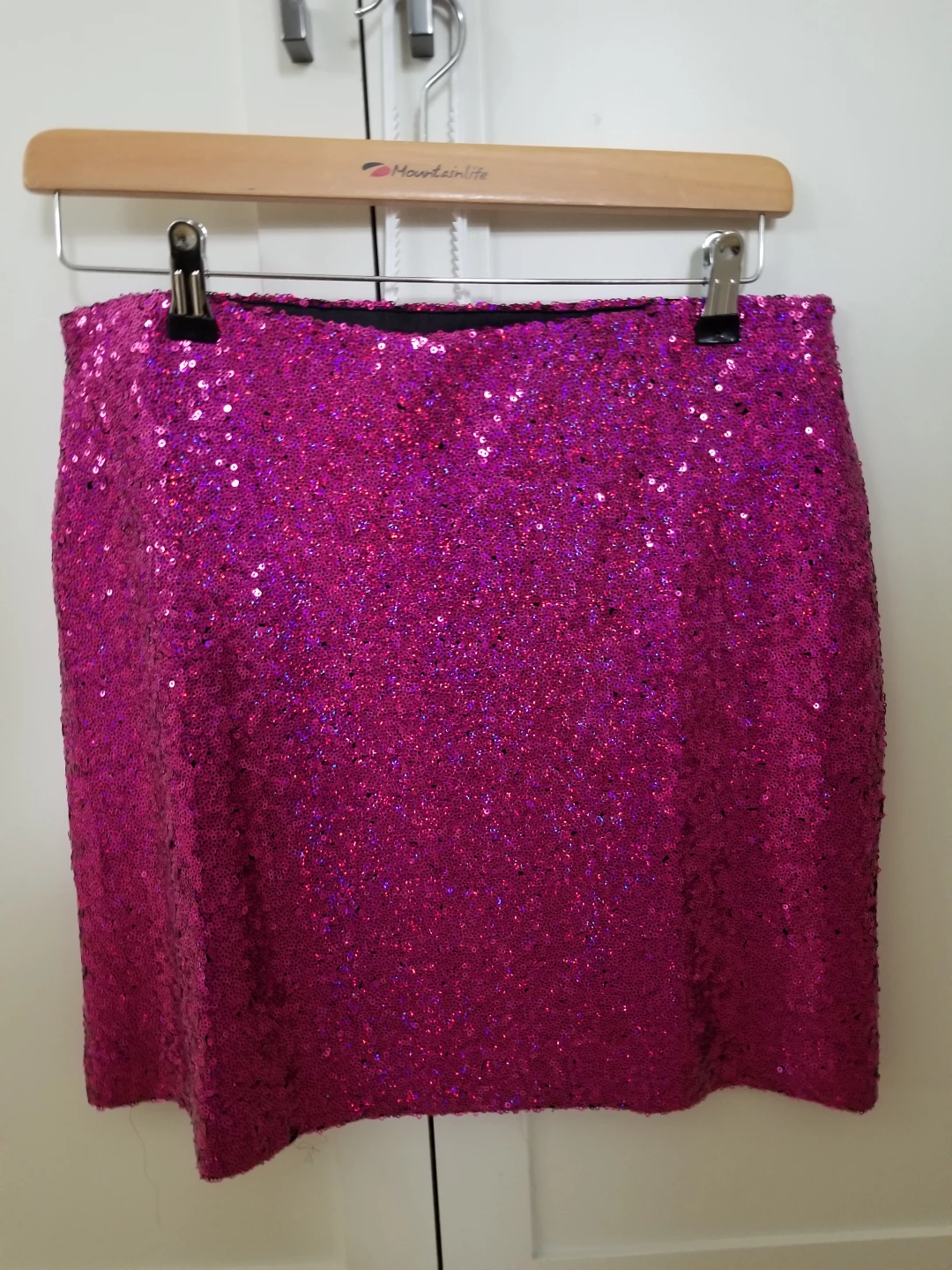 Pink Sequin Mini Skirt - photo 3
