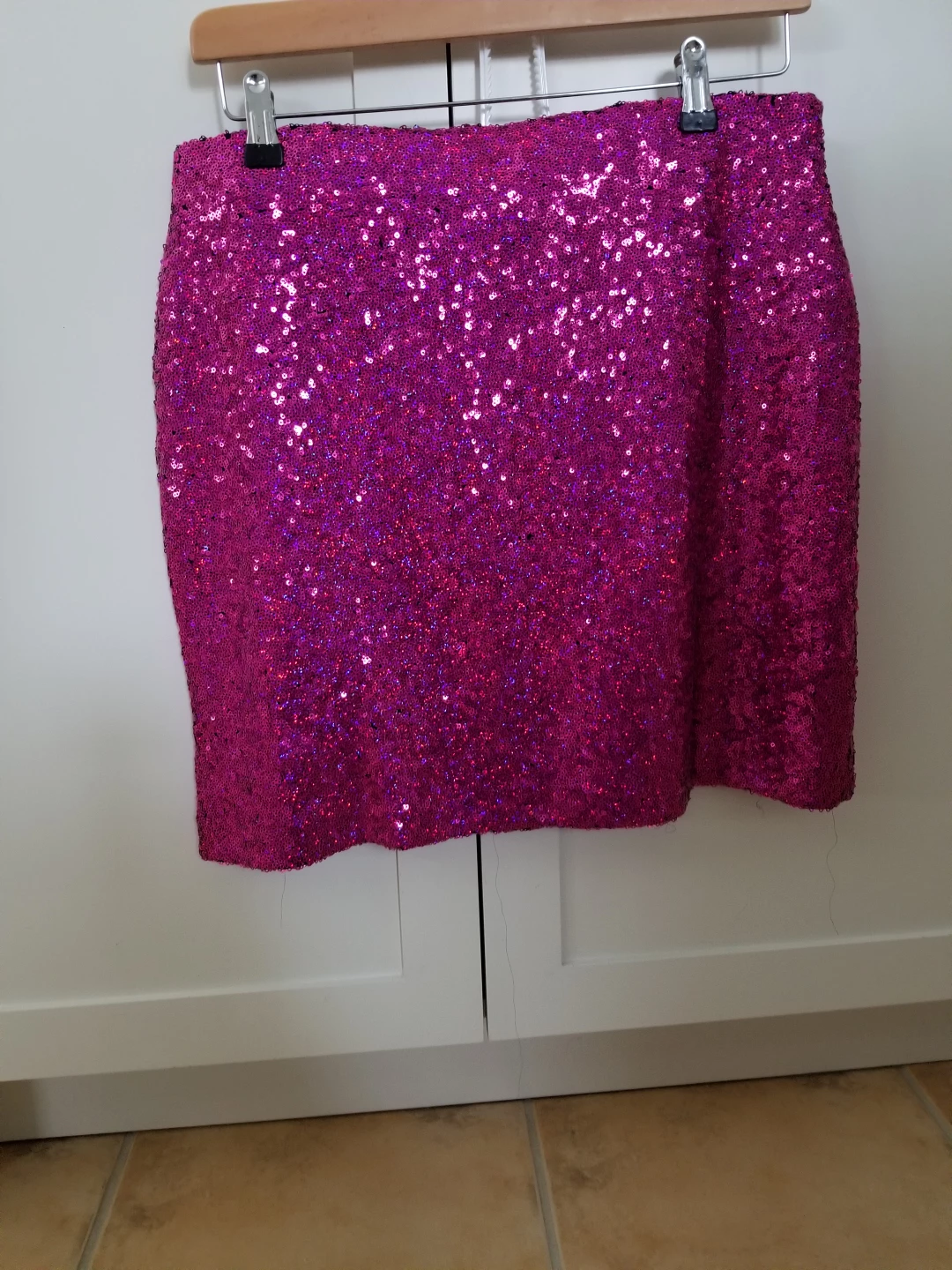 Pink Sequin Mini Skirt - photo 5