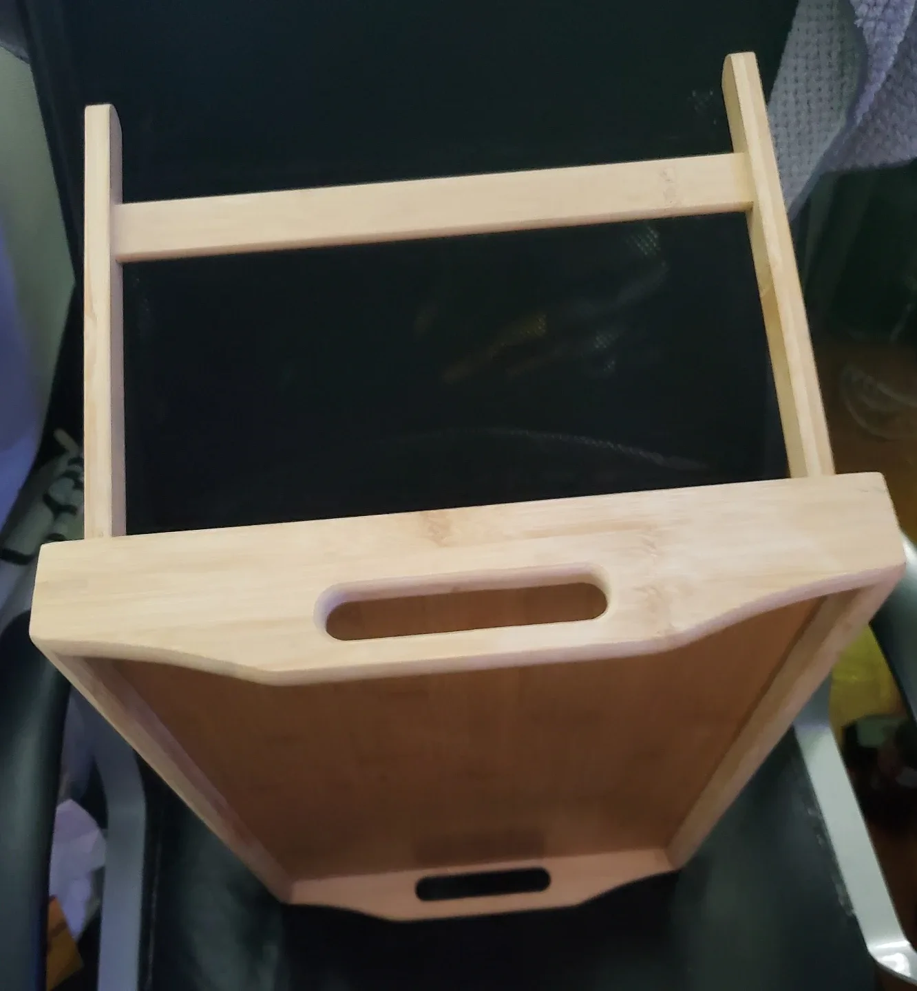 🥕Wooden Bed Tray Table with Folding Legs🥕 image indicator(4)