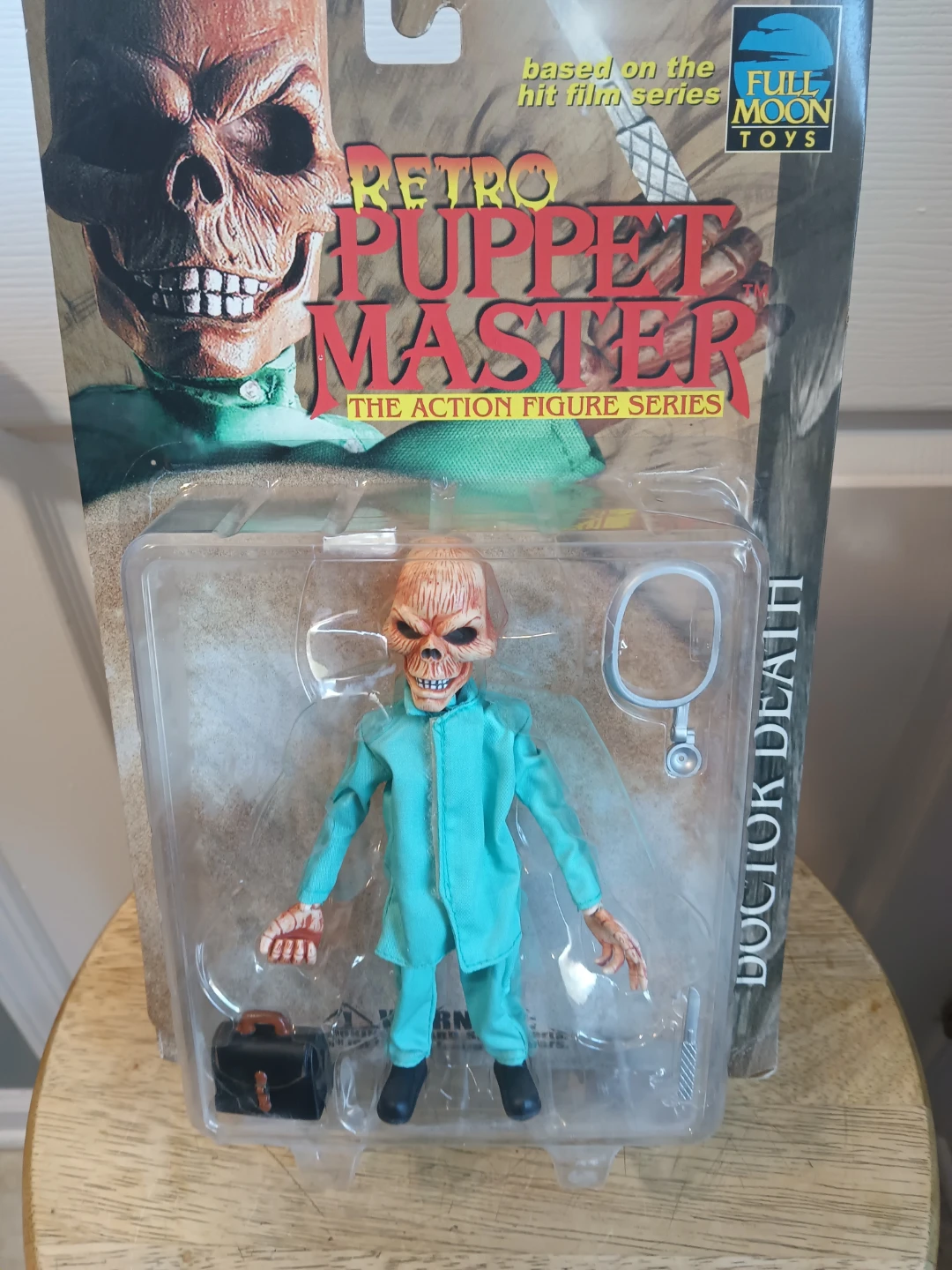 Retro Puppet Master Doctor Death Action Figure