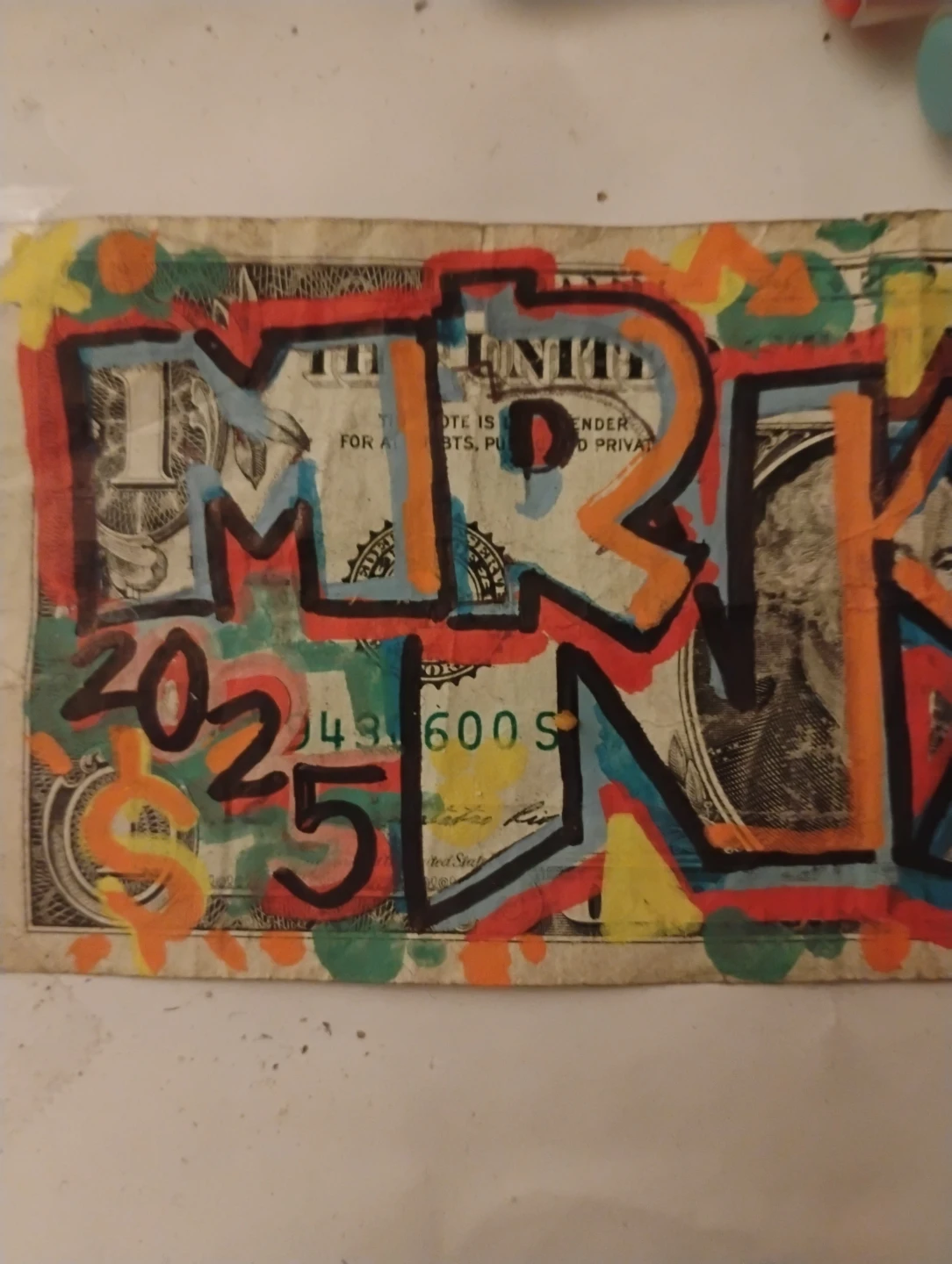 Money Art 🎭 Support a local Artist 🙏 - photo 4