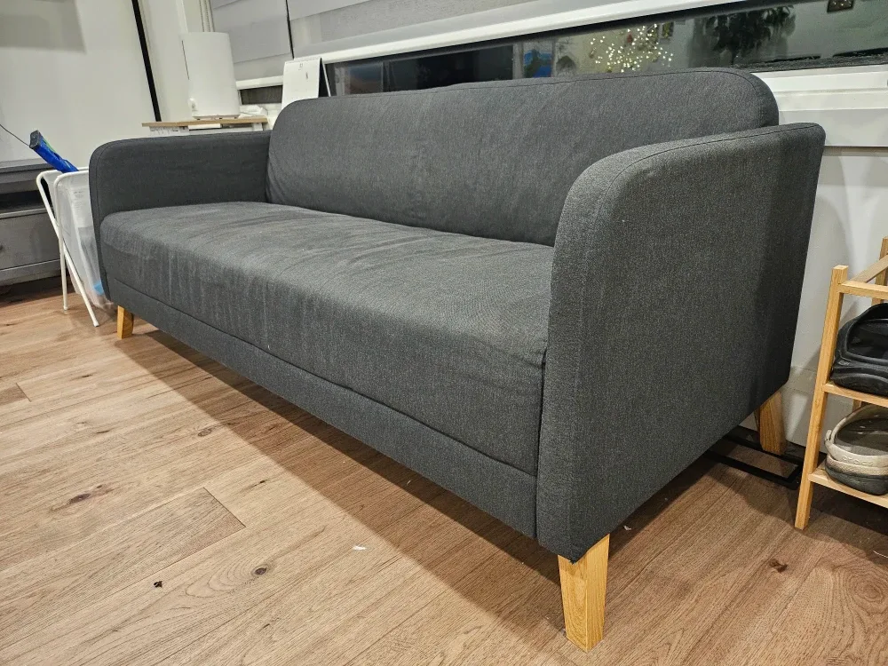 IKEA LINANÄS Vissle Dark Gray Sofa