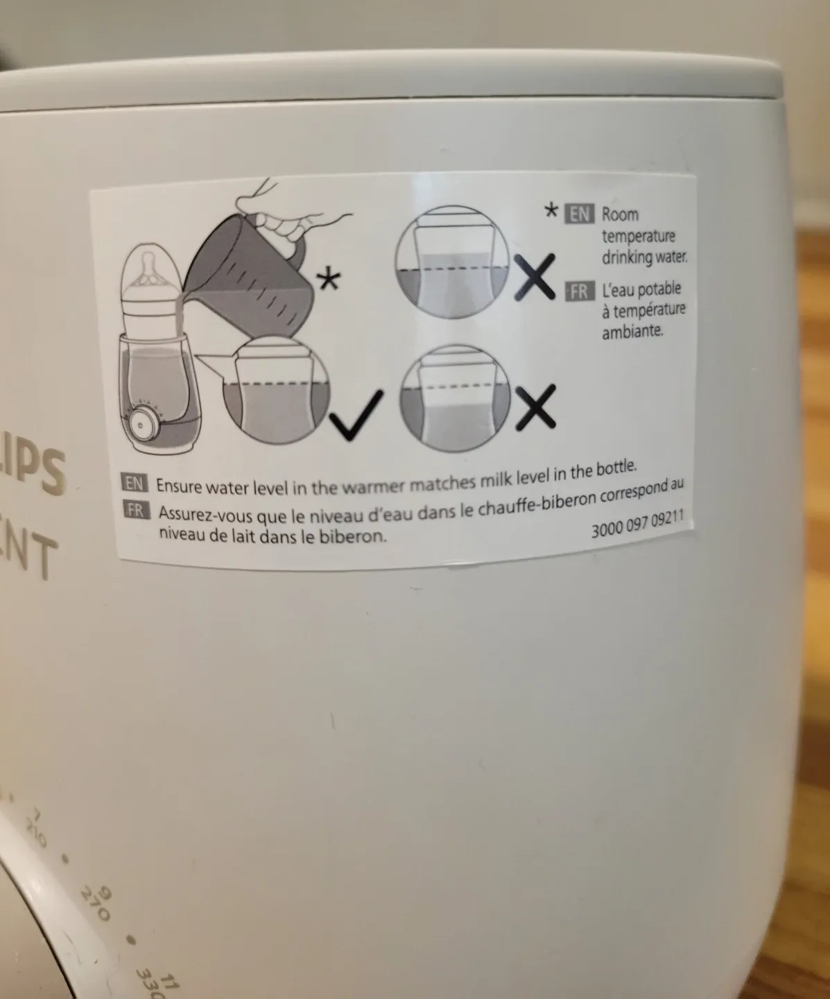 Philips Avent - Baby Bottle Warmer SCF358 image indicator(3)