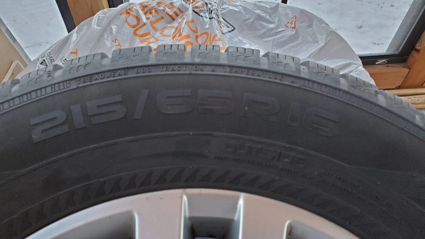 215/65R16 All Season Tires VW Tiguan w/ Aluminum Rims - photo 2