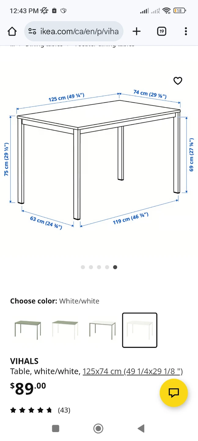 ❤‍🔥Moving SALE❤‍🔥 IKEA Melltorp White Table - photo 5