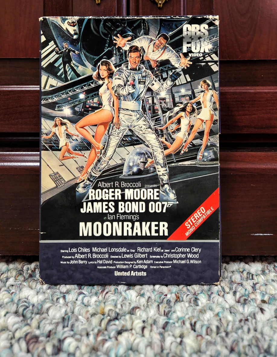 James Bond 007 Moonraker (1984) VHS *RARE* - photo 2
