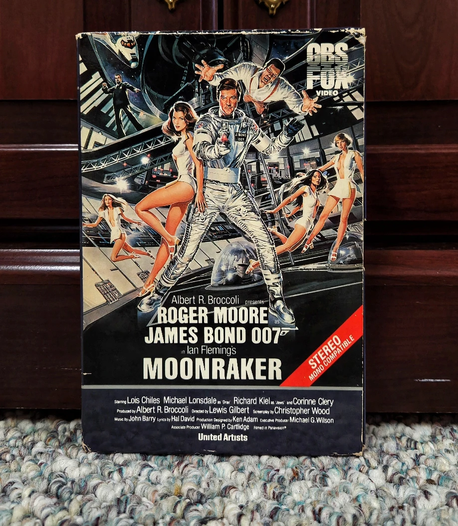 James Bond 007 Moonraker (1984) VHS *RARE* - photo 4