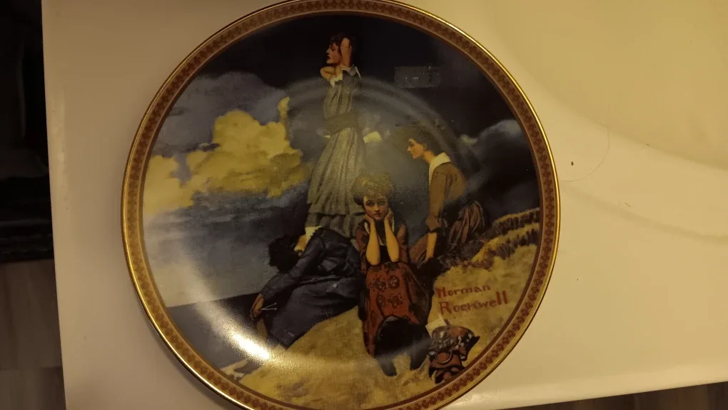 Norman Rockwell Plate