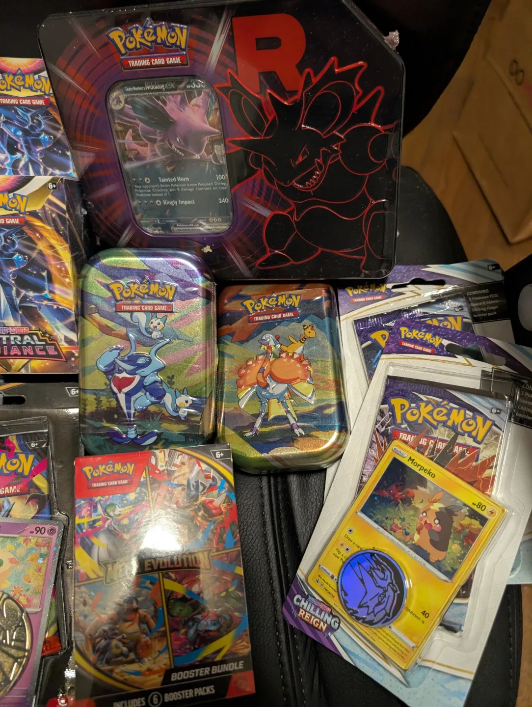 Pokémon Trading Card Game Assorted Packs & Tins image indicator(5)