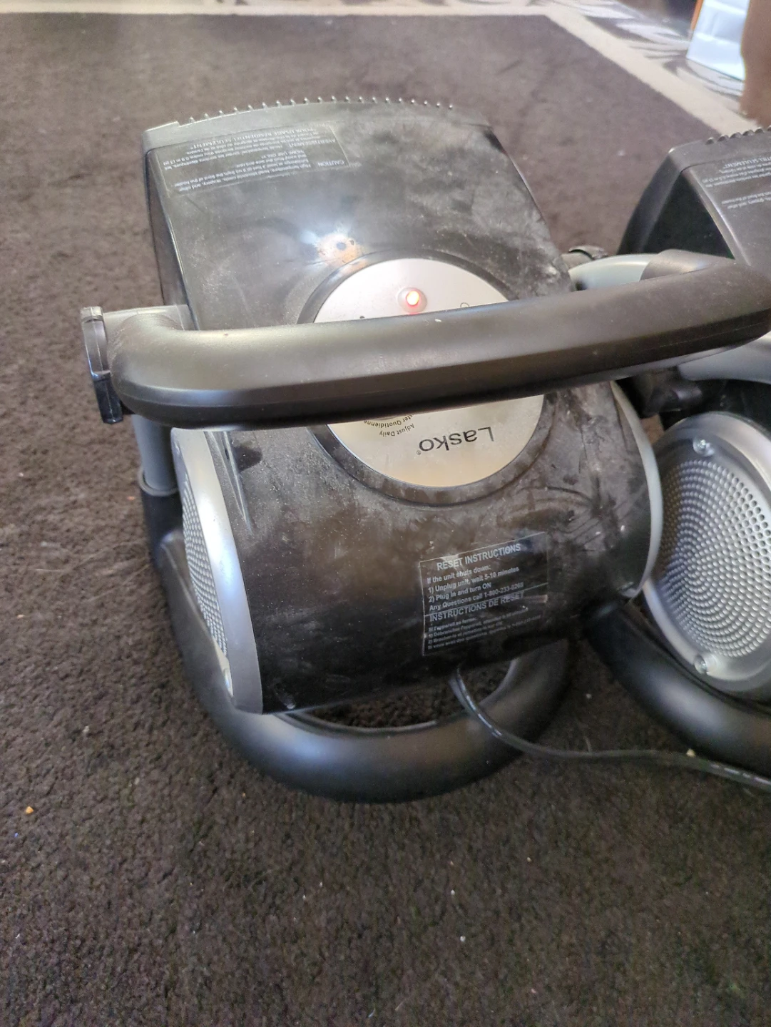 Lasko Portable Heater - Black