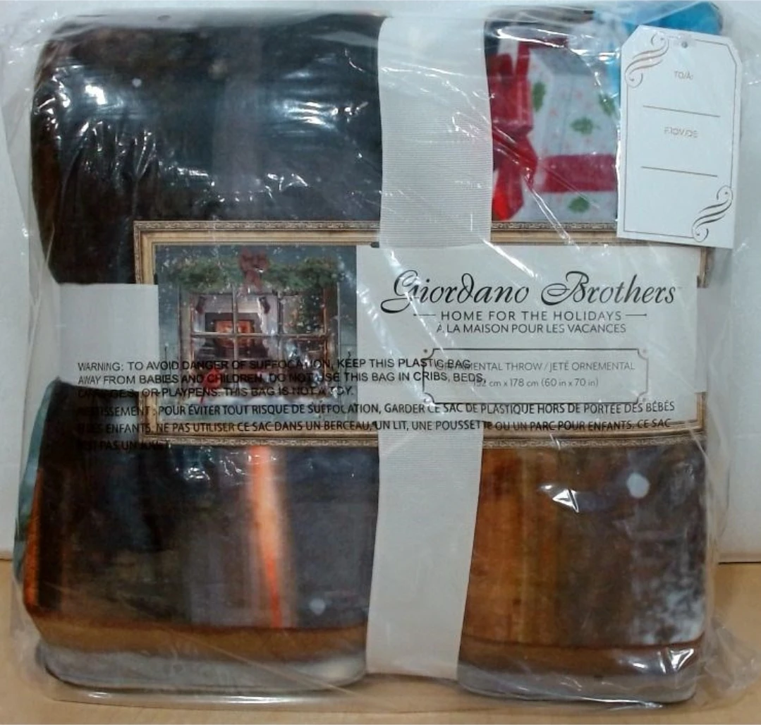 Holiday Blanket - New in Package!