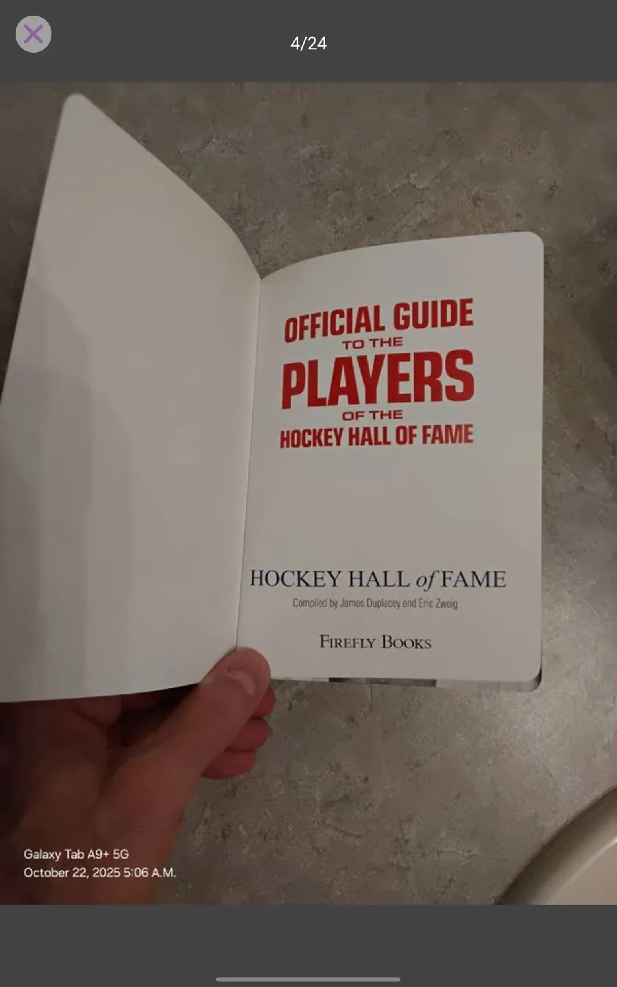 Hockey Hall of Fame Official Guide to the Players image indicator(2)