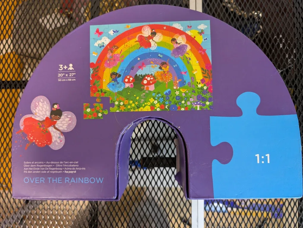 Crocodile Creek Over the Rainbow 36 Piece Floor Puzzle image indicator(2)