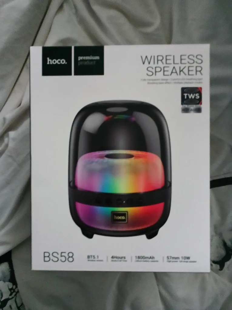 Hoco BS58 Wireless Speaker - Brand New!