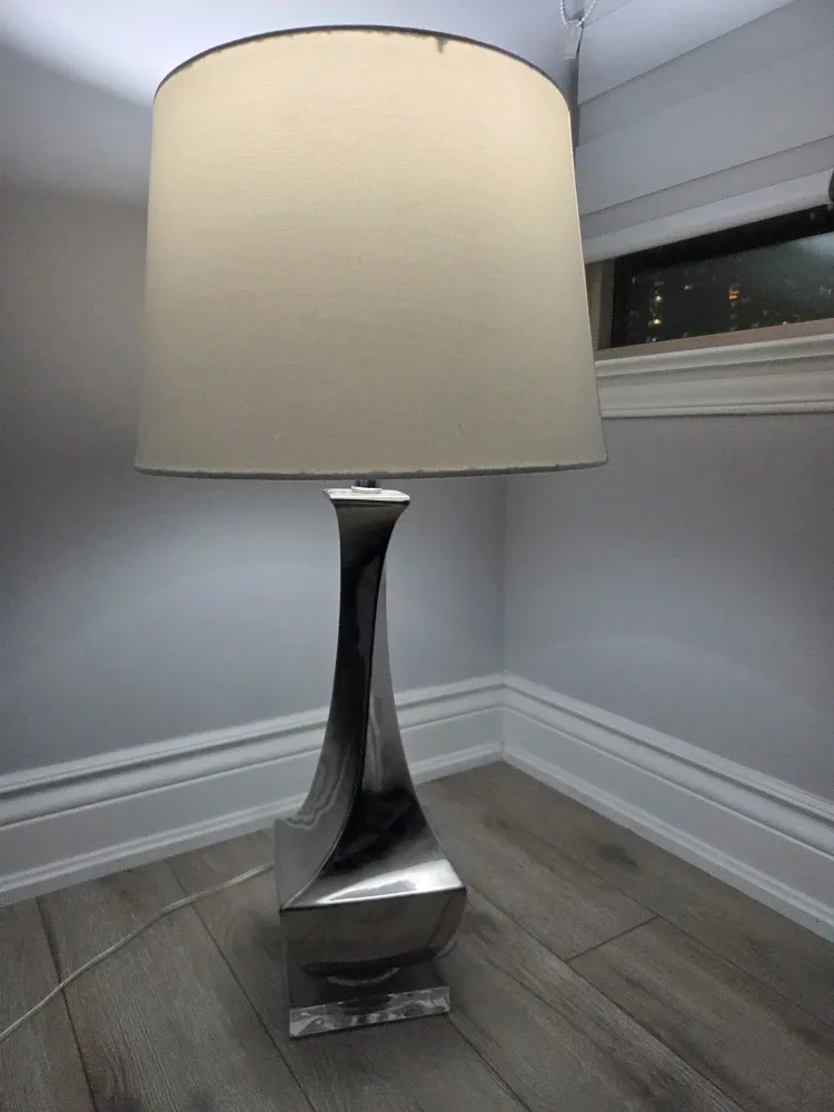 Table Lamp with Silver Base image indicator(2)