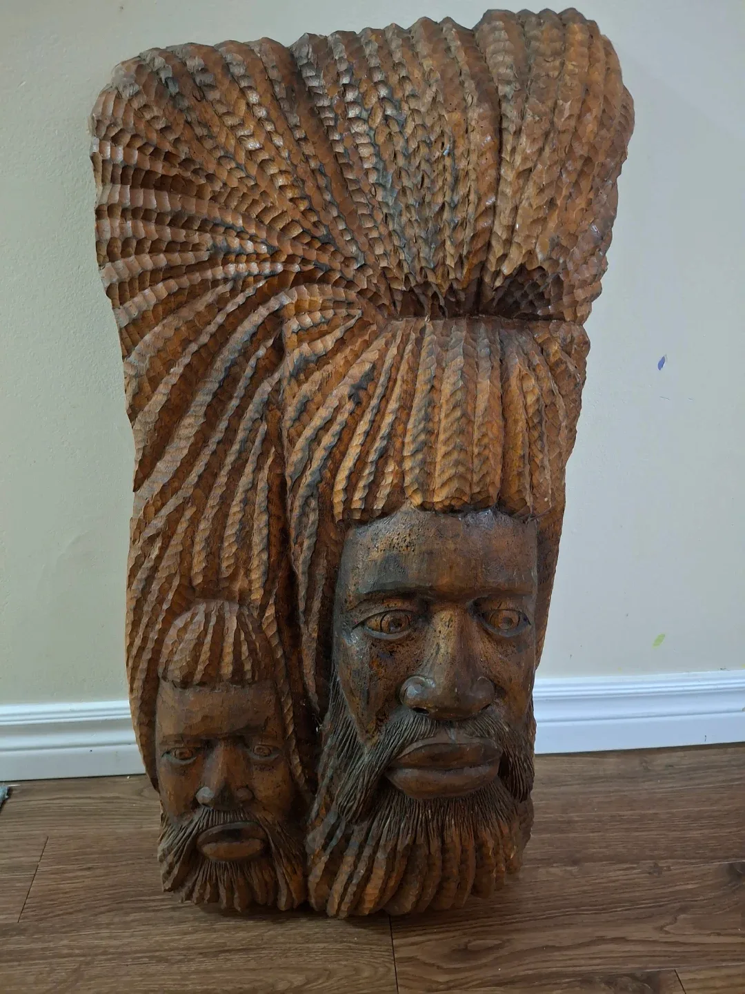 Hand Carved Wood Sculpture thumbnail