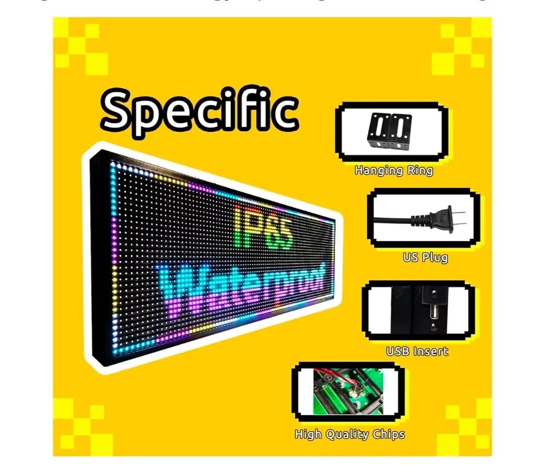 LED Display Board - 40 Inch Programmable Sign image indicator(5)