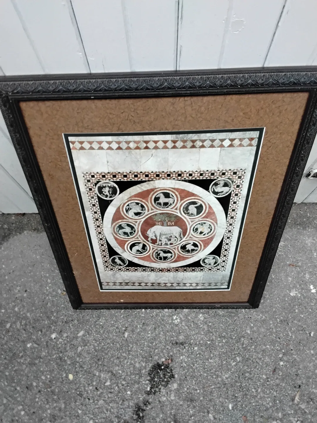 🎨 🖼 Framed Art Print - Animal Motif 🐐 🦔🦘🦒 image indicator(5)