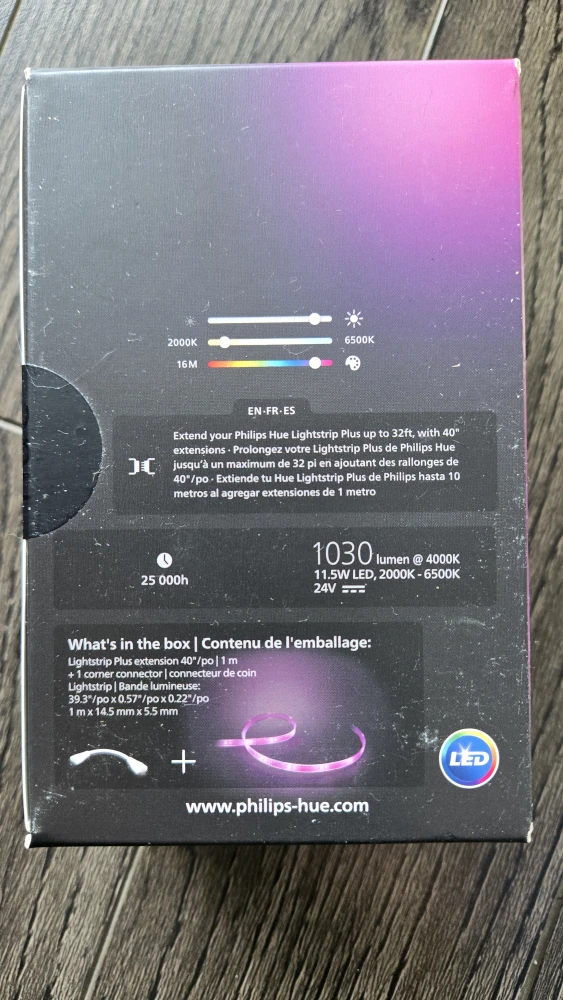 Philips Hue Lightstrip Plus Extension 40"/1m - photo 3