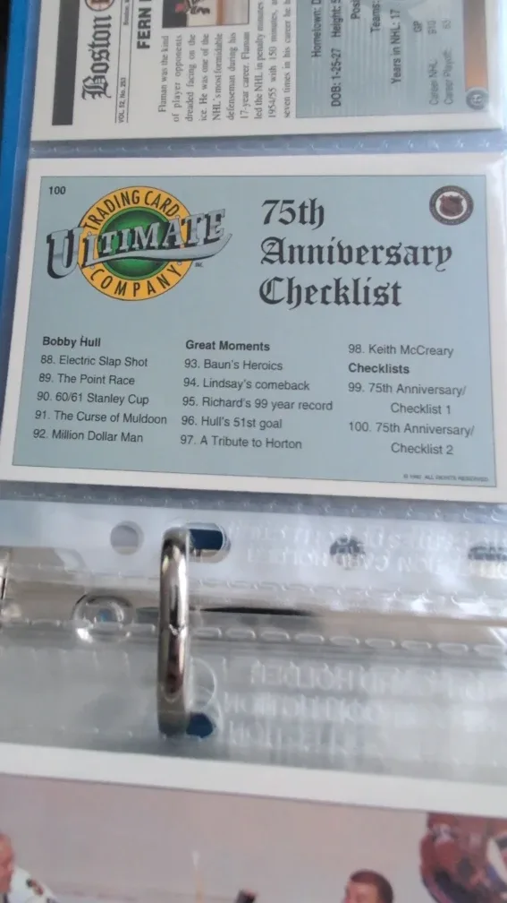 Ultimate Trading Card Company 75th Anniversary Full Set