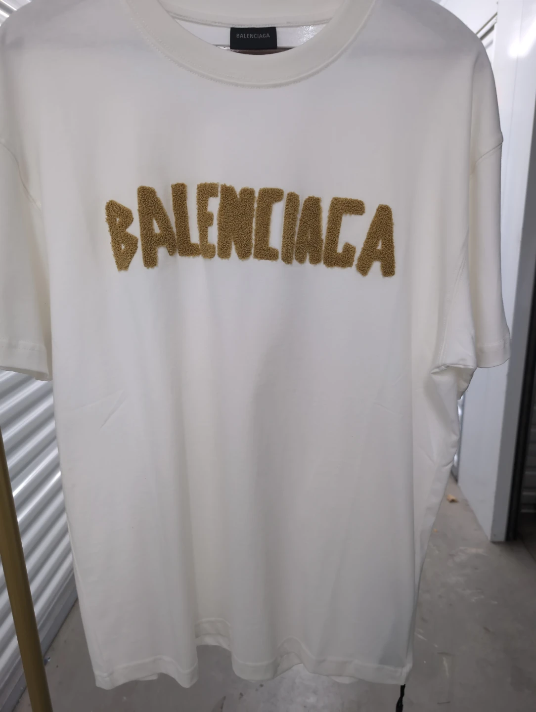 Balenciaga White T-Shirt - Size L - New with Tags! - photo 2