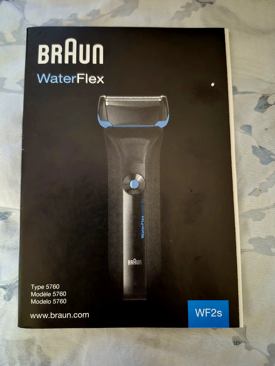 Braun WaterFlex WF2s Black Shaver - New in Box! - photo 5