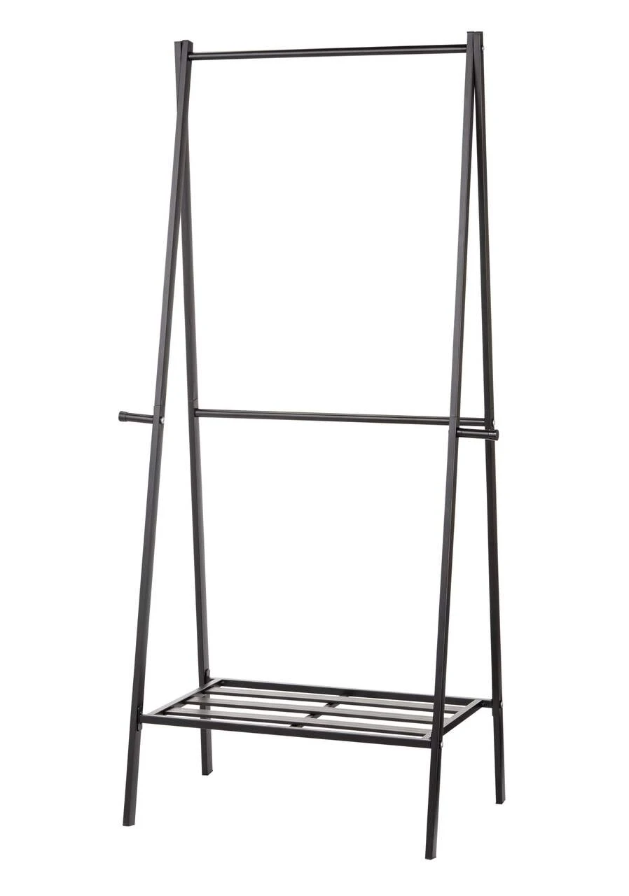 Black Metal Clothes Rack