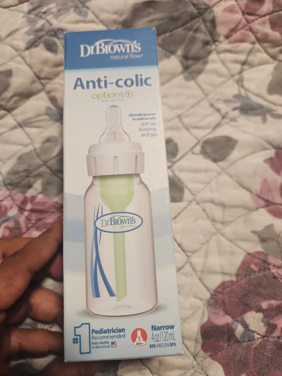 Dr. Brown's Anti-Colic 4oz/120ml Baby Bottle