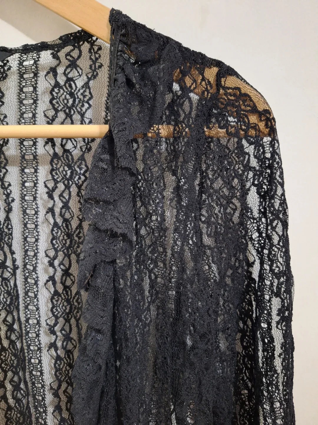 Panilli Black Lace Cardigan image indicator(4)