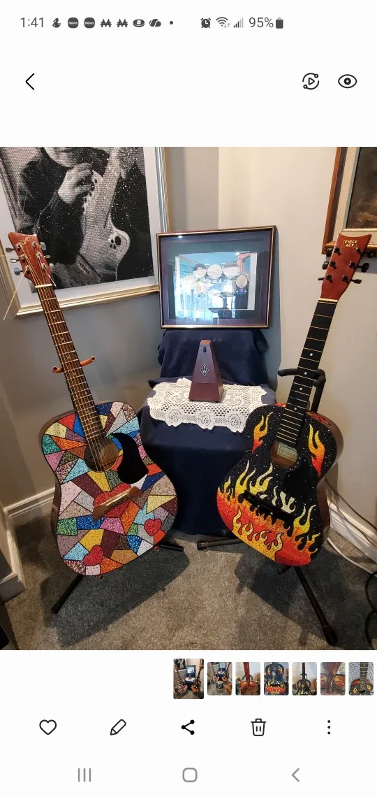 Custom Designed Acoustic Guitar