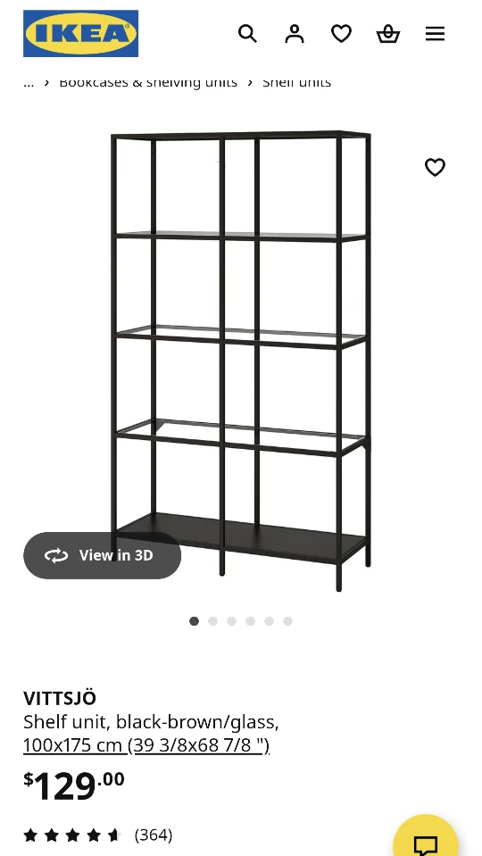 Ikea Vittsjo Shelf - photo 5