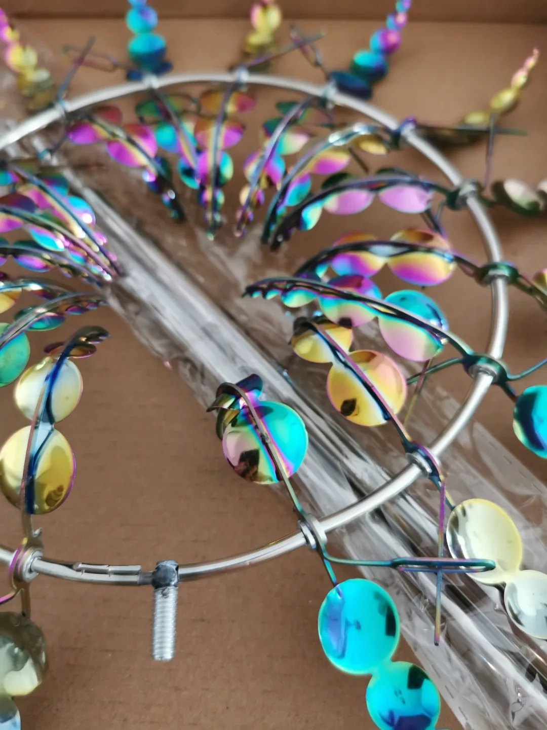 Rainbow Wind Spinner, 12.2" Diameter image indicator(5)