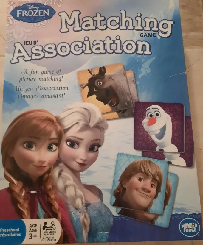 Disney Frozen Matching Game