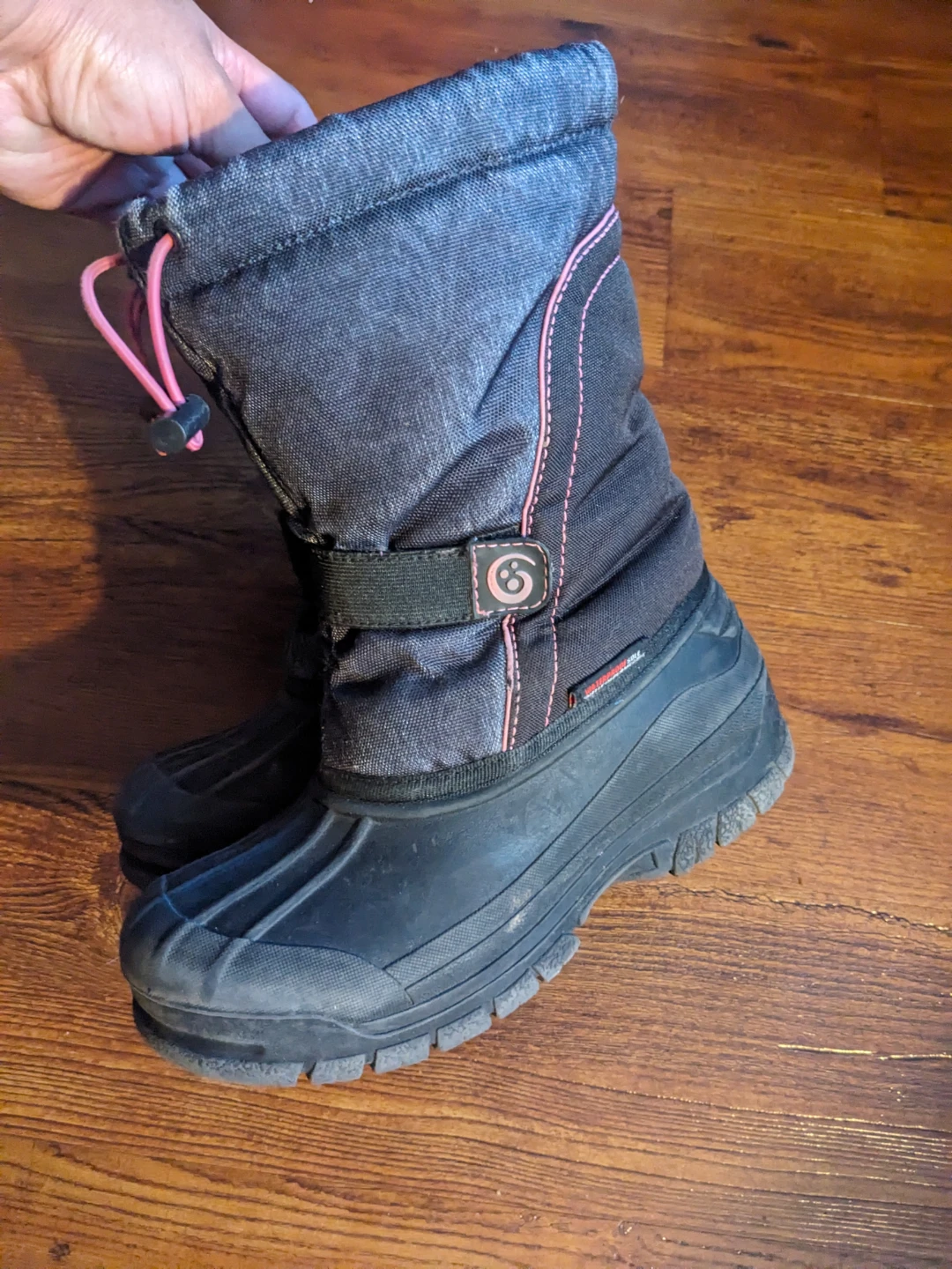 George Kids Snow Boots Size 4