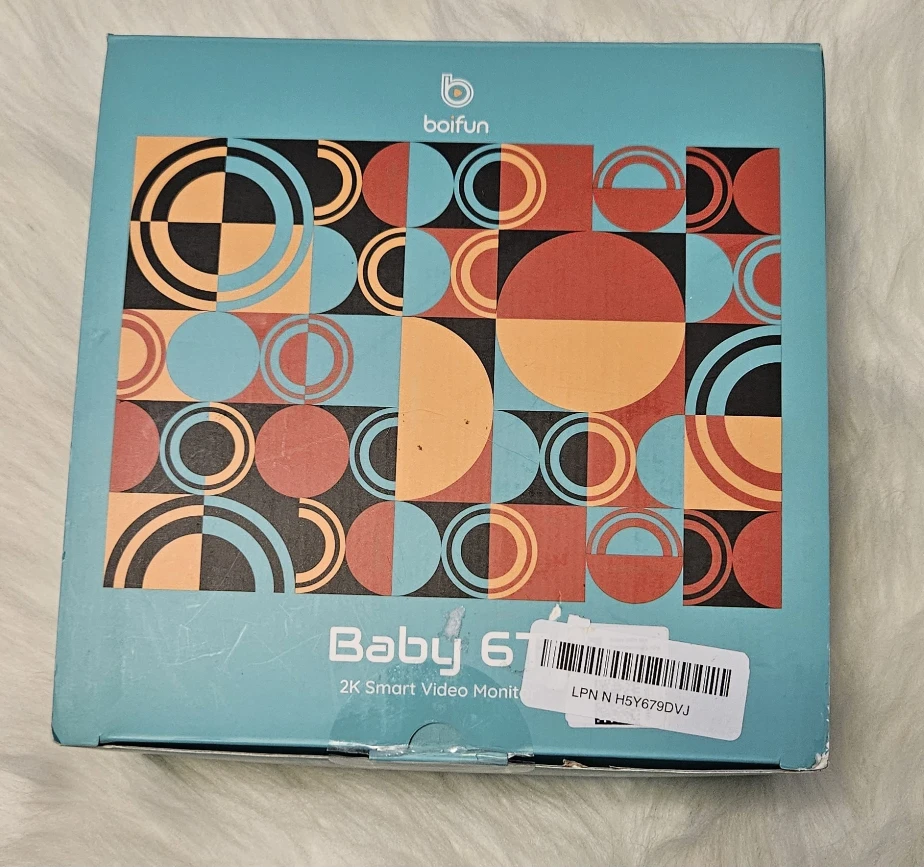 Boifun Baby Monitor w/ 5" LCD Split Screen - photo 2